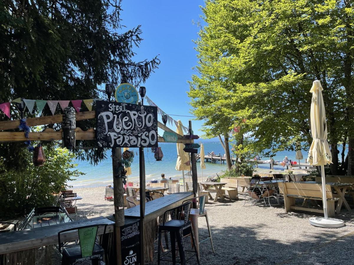 Casa Verde: Kueche, Tv, Nespresso, Im Gruenen Starnberg Exteriér fotografie